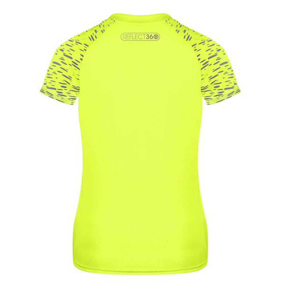 Proviz REFLECT360 reflective womens short sleeve running top moisture wicking and breathable