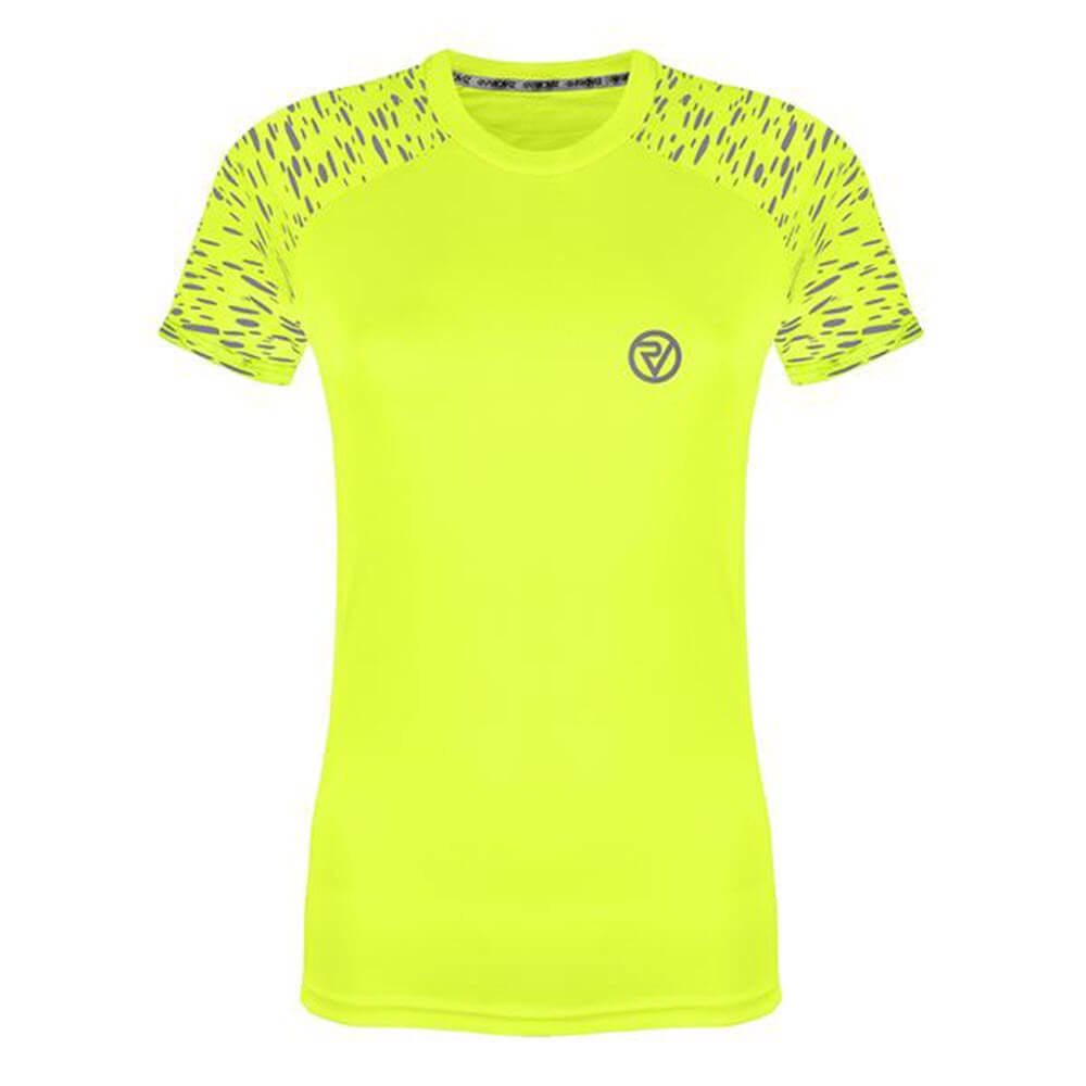 Proviz REFLECT360 reflective womens short sleeve running top moisture wicking and breathable