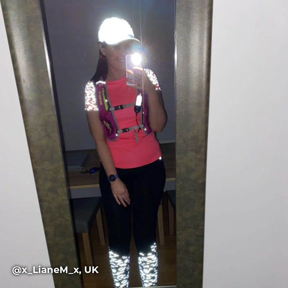 Proviz REFLECT360 reflective womens short sleeve running top moisture wicking and breathable