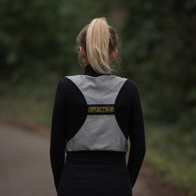 Proviz Reflect360 Reflective Running or Cycling Vest. Adjustable and fully reflective