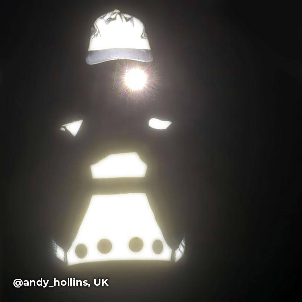 Proviz Reflect360 Reflective Running or Cycling Vest. Adjustable and fully reflective