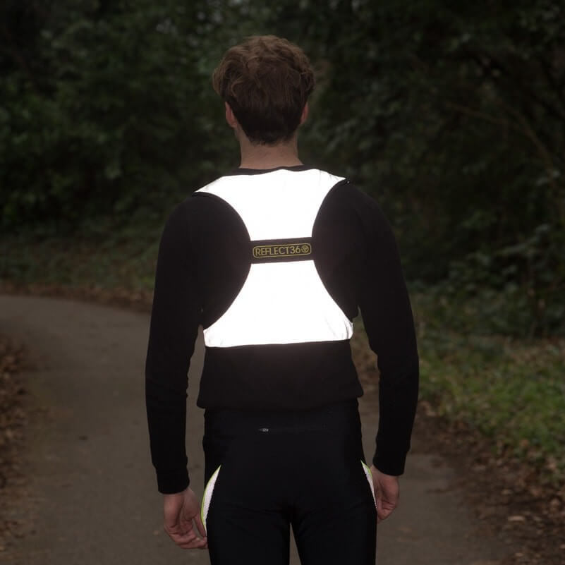 Proviz Reflect360 Reflective Running or Cycling Vest. Adjustable and fully reflective