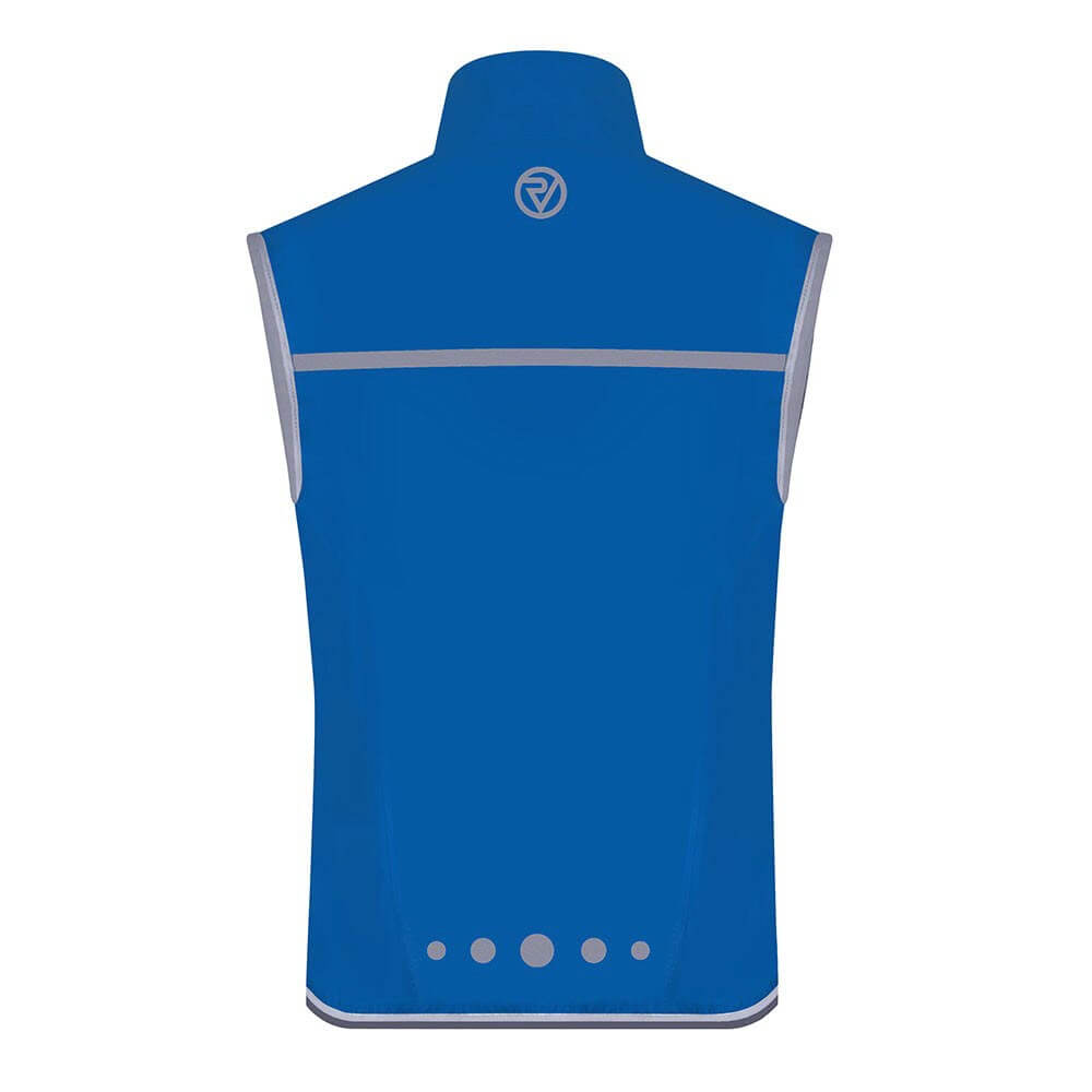Proviz mens classic waterproof running gilet breathable seam sealed with reflective details