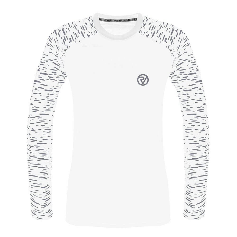 Proviz womens long sleeve reflective REFLECT360 running top with reflective details moisture wicking and breathable