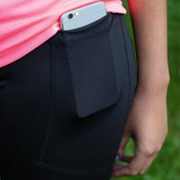 Proviz REFLECT360 womens full length running leggings with reflective details - With full phone pocket
