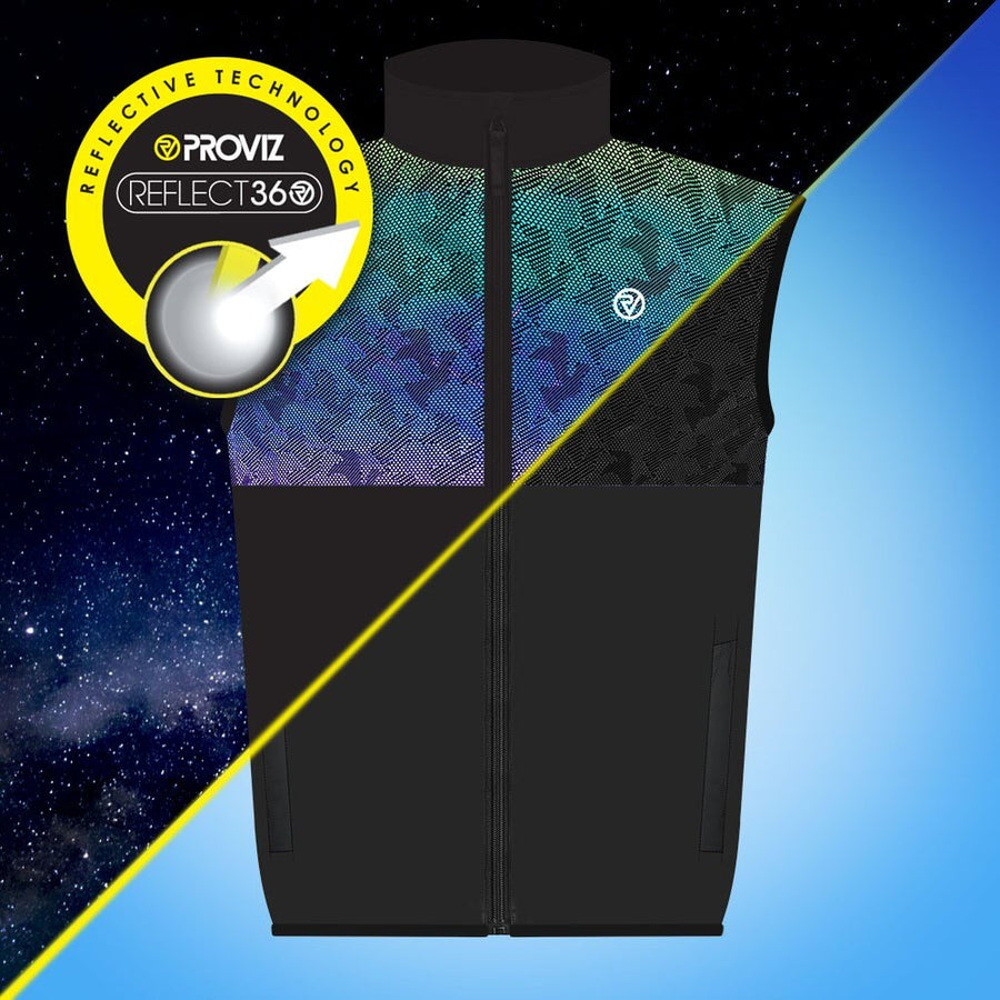 Proviz, Veste sans Manches Homme Reflect 360 XL Argento (Silber-Grau