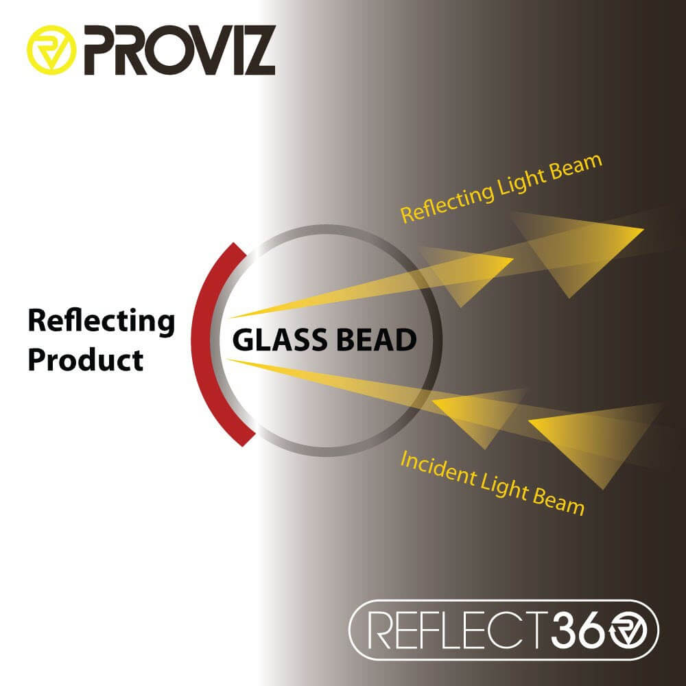 Proviz REFLECT360 airfoot running and cycling socks short length with reflective bands