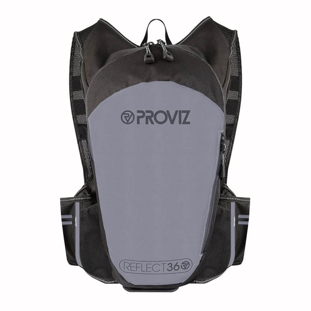 Proviz REFLECT360 Reflective Running Backpack adjustable fit and hydration bladder compatible