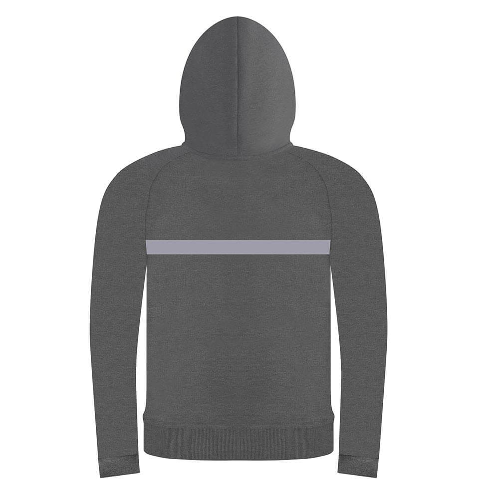Mens Proviz REFLECT360 hoodie with reflective details. Super soft and breathable with drawstring hood
