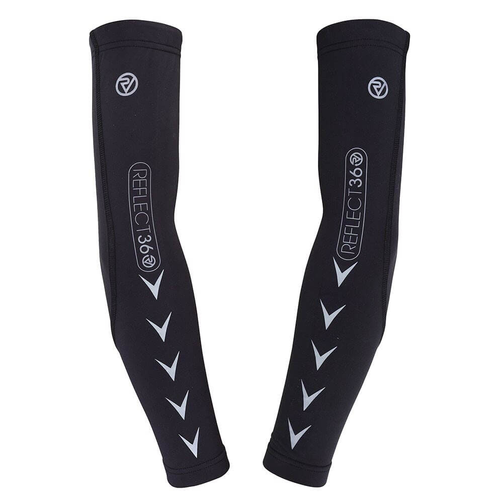 Proviz REFLECT360 Running or Cycling Arm Sleeves Arm Warmers with Reflective Details